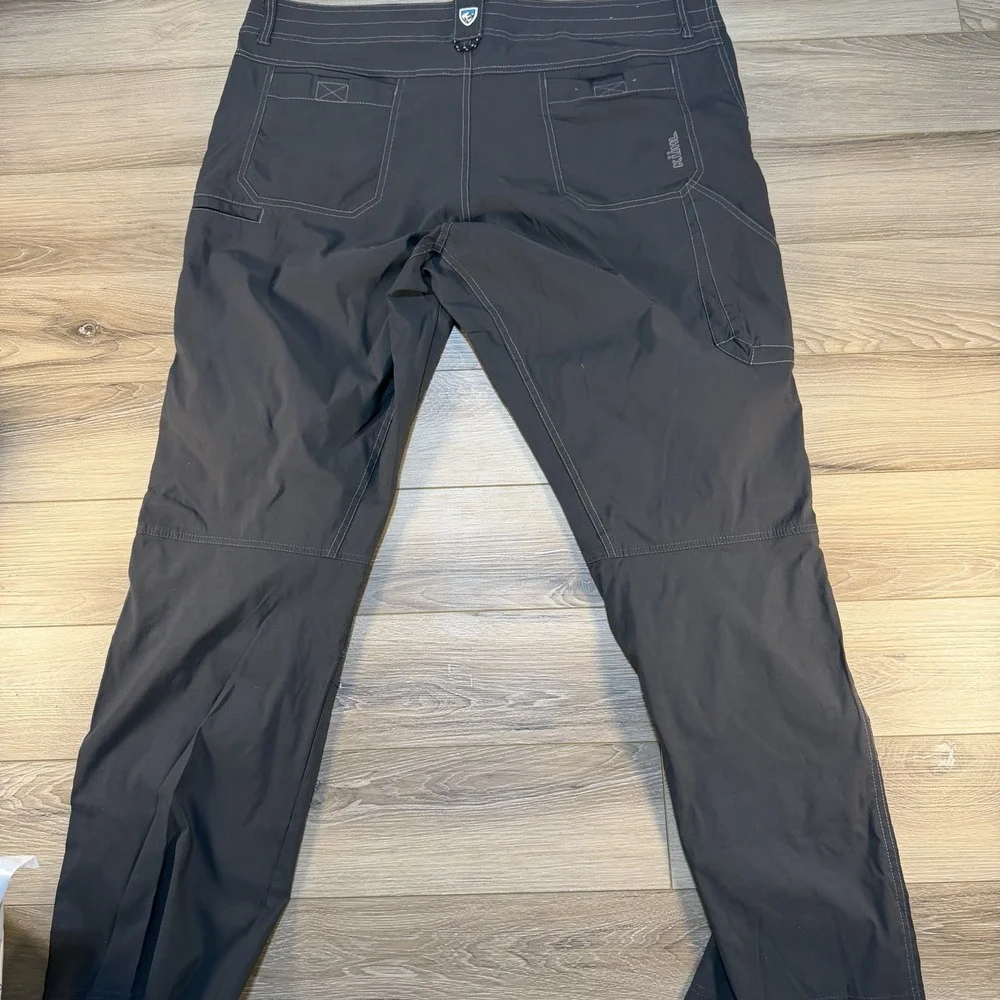 KUHL Renegade Pants Mens 42x32‎ Grey Hiking Cargo Technical Stretch Outdoor